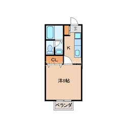 セジュール馬場の物件間取画像